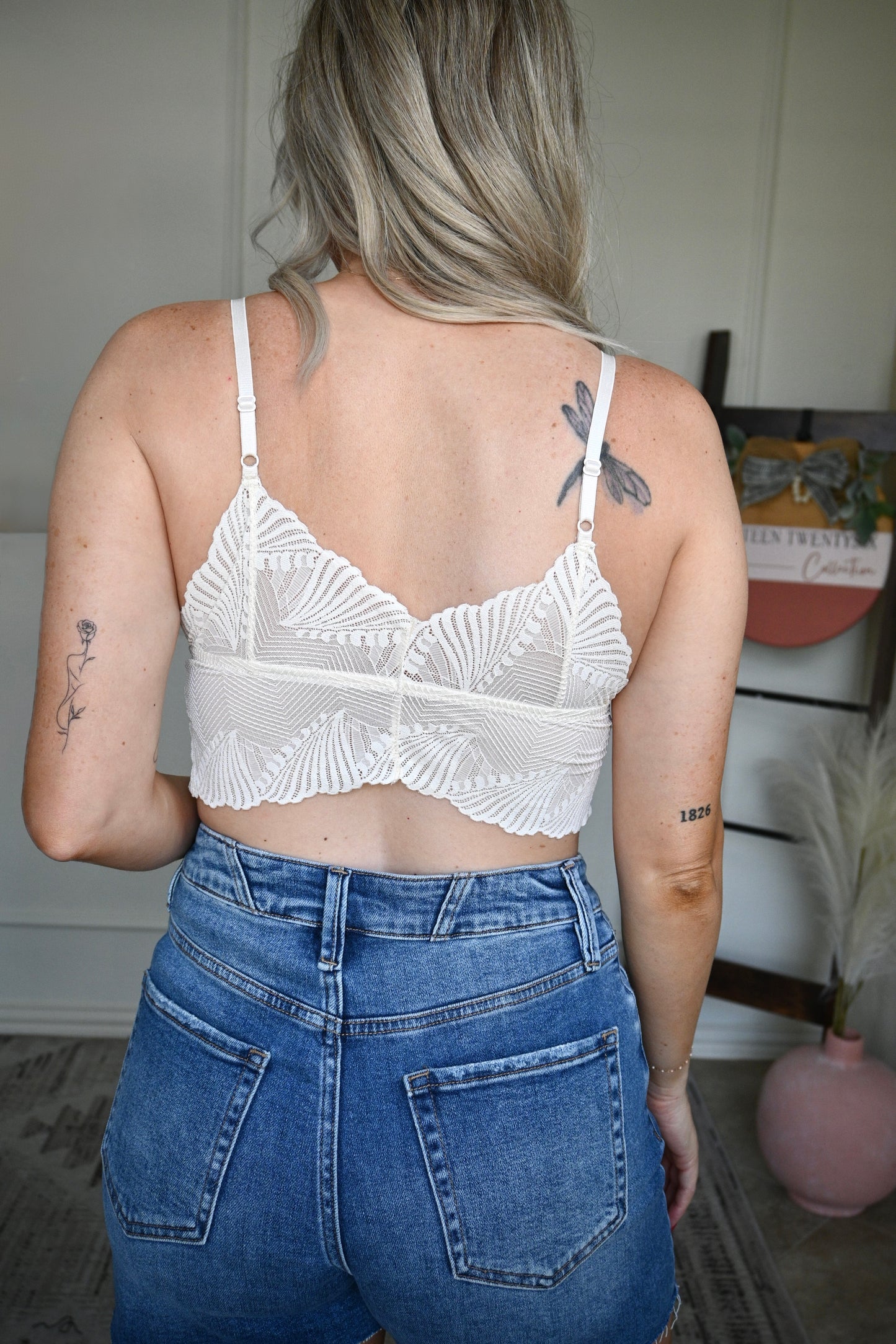 Butterfly Lace Bralette