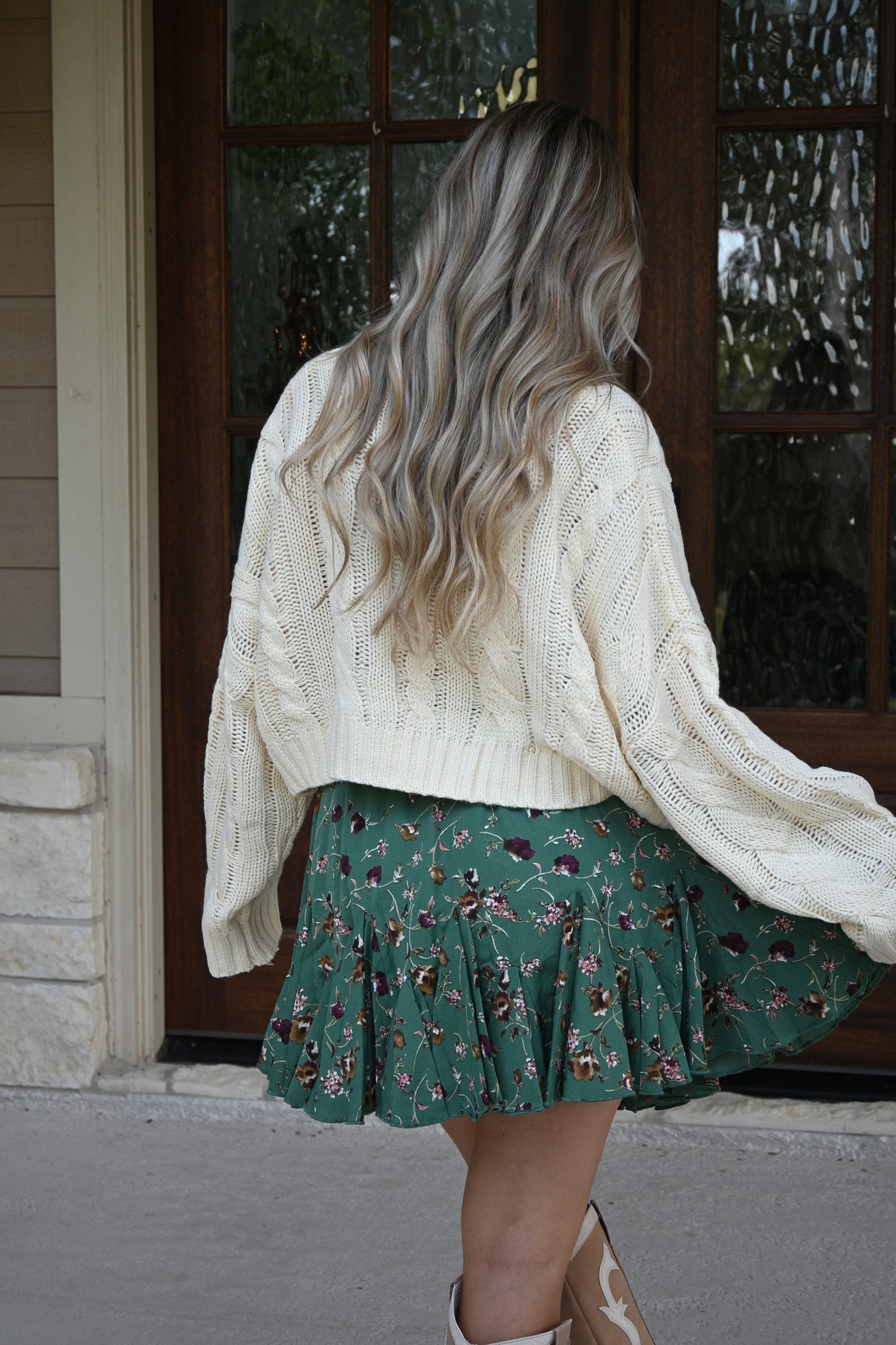 Aurora Ruffled Mini Skirt