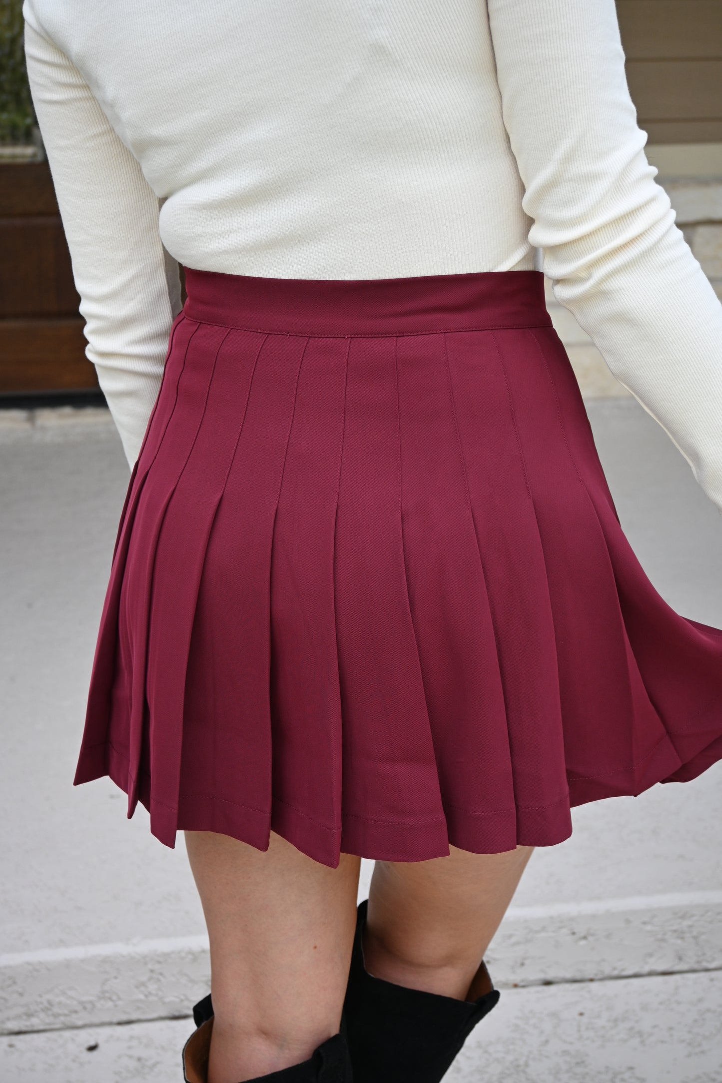 Magnolia Pleated Skirt
