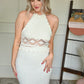 Coastal Crochet Midi Set