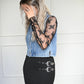 Rodeo Rebel Buckle Mini Skirt