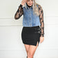 Rodeo Rebel Buckle Mini Skirt
