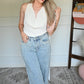 Pearl Dust Barrel Jeans