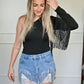 Midnight Motion Fringe Top