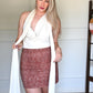 Wildflower Paisley Mini Skirt