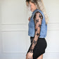 Rodeo Rebel Buckle Mini Skirt