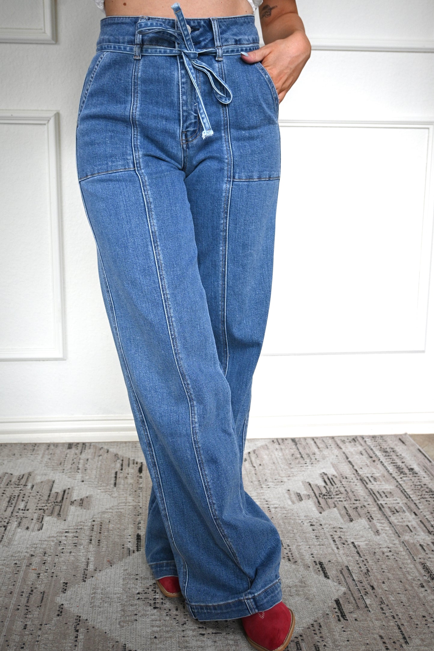 Effortless Wide Leg Jeans