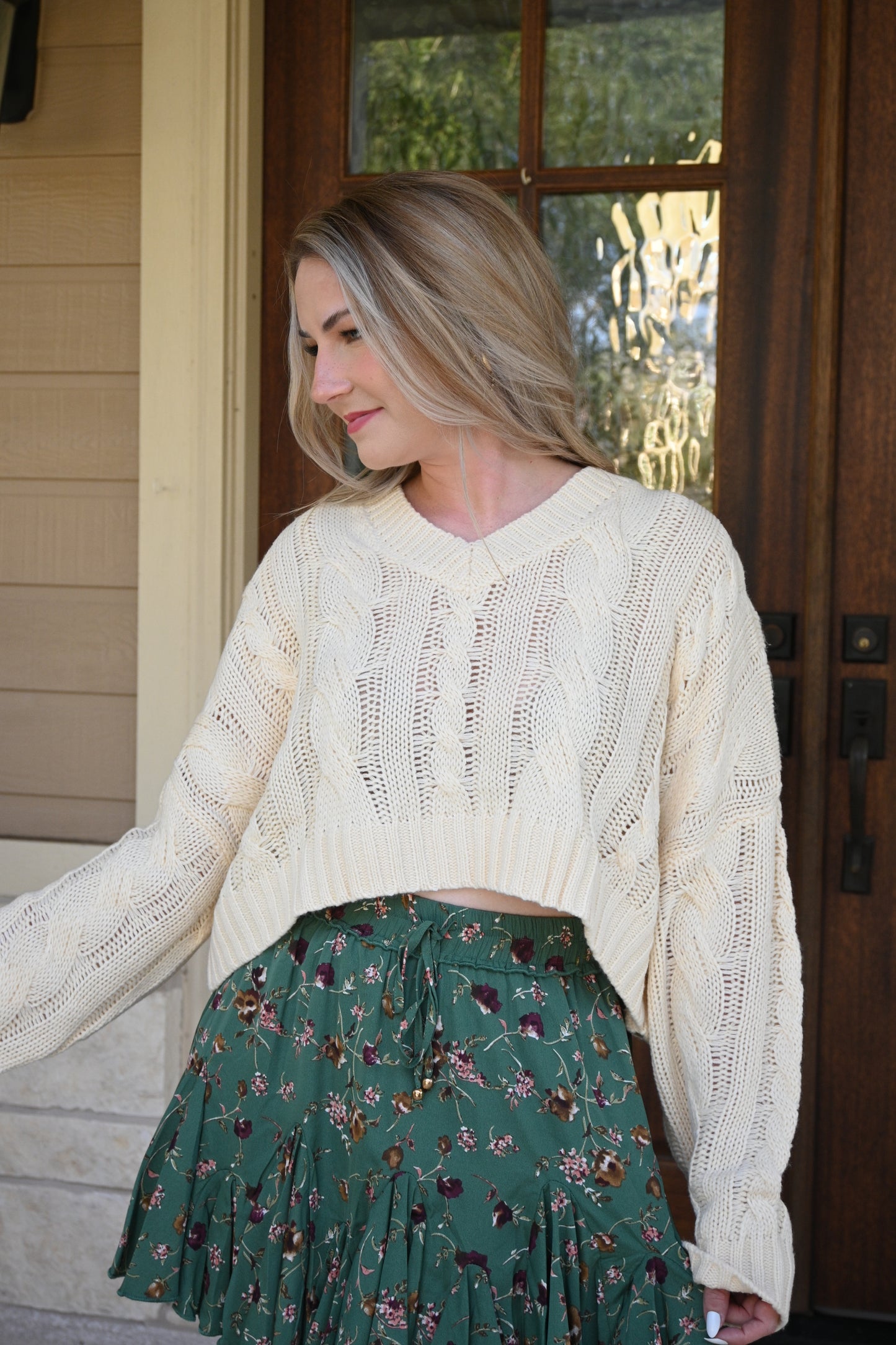 Madison Cropped Sweater