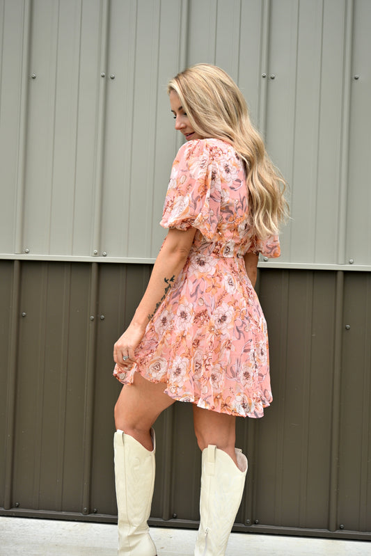 Cora Floral Mini Dress