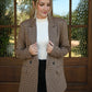 Oversized Plaid Blazer