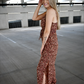 Leopard Print Jumpsuit