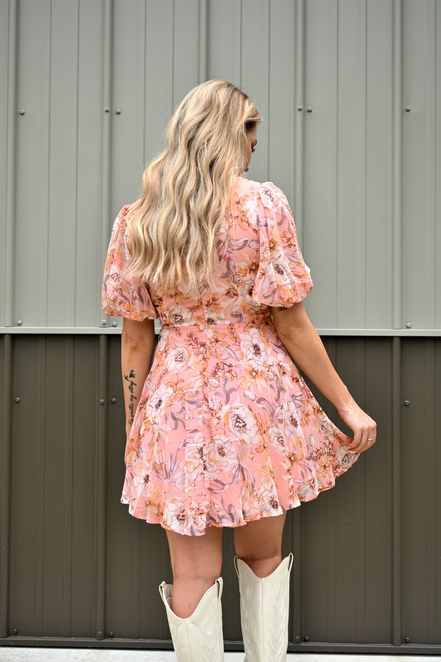 Cora Floral Mini Dress