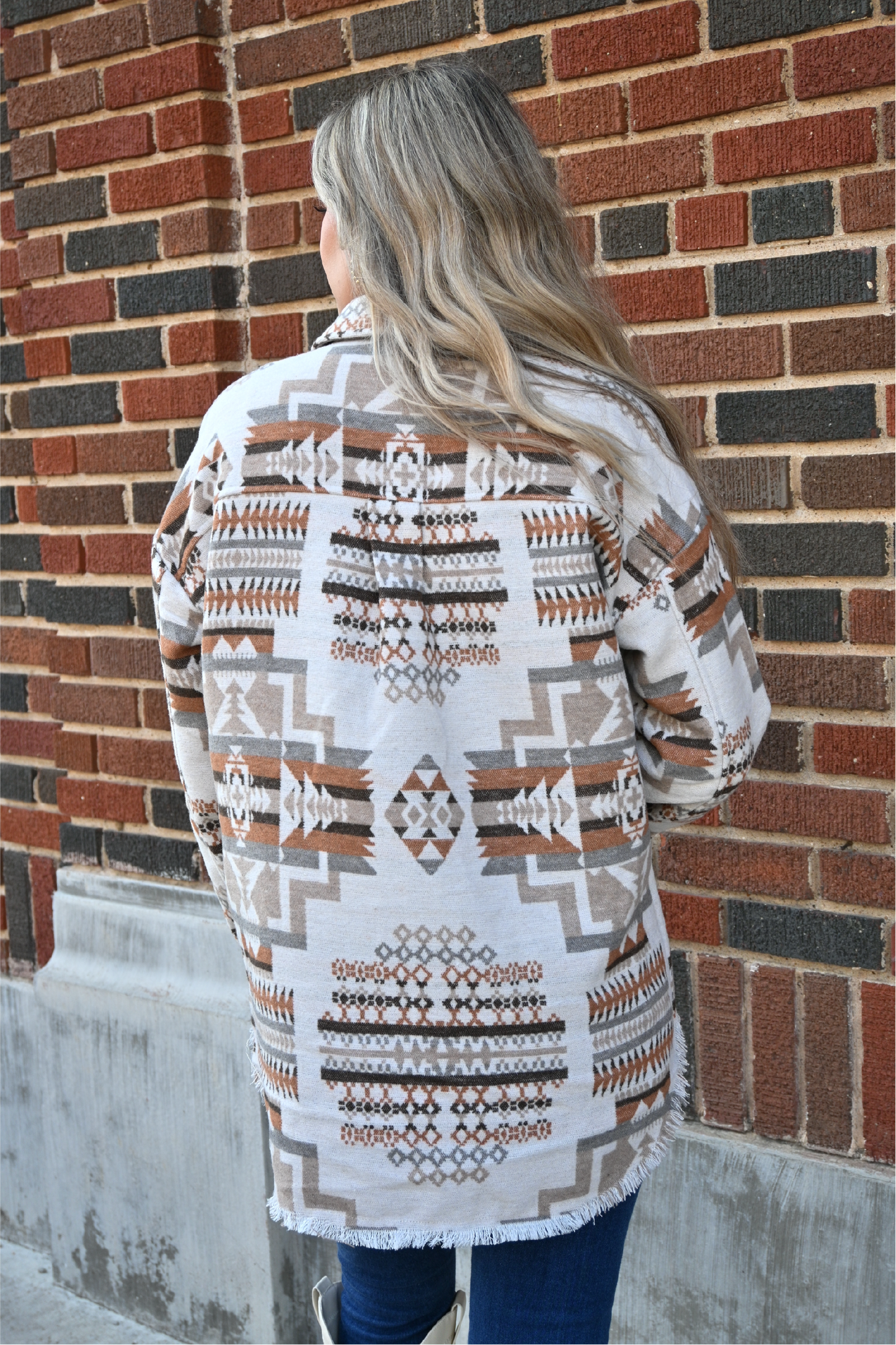 Aztec Western Shacket