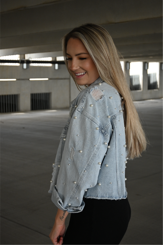 Pearl Denim Jacket